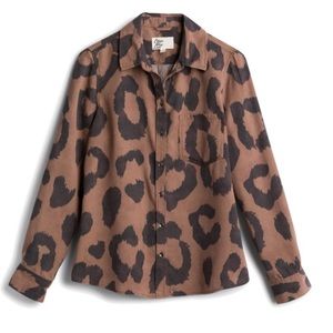 Cosmic Blue Love button down